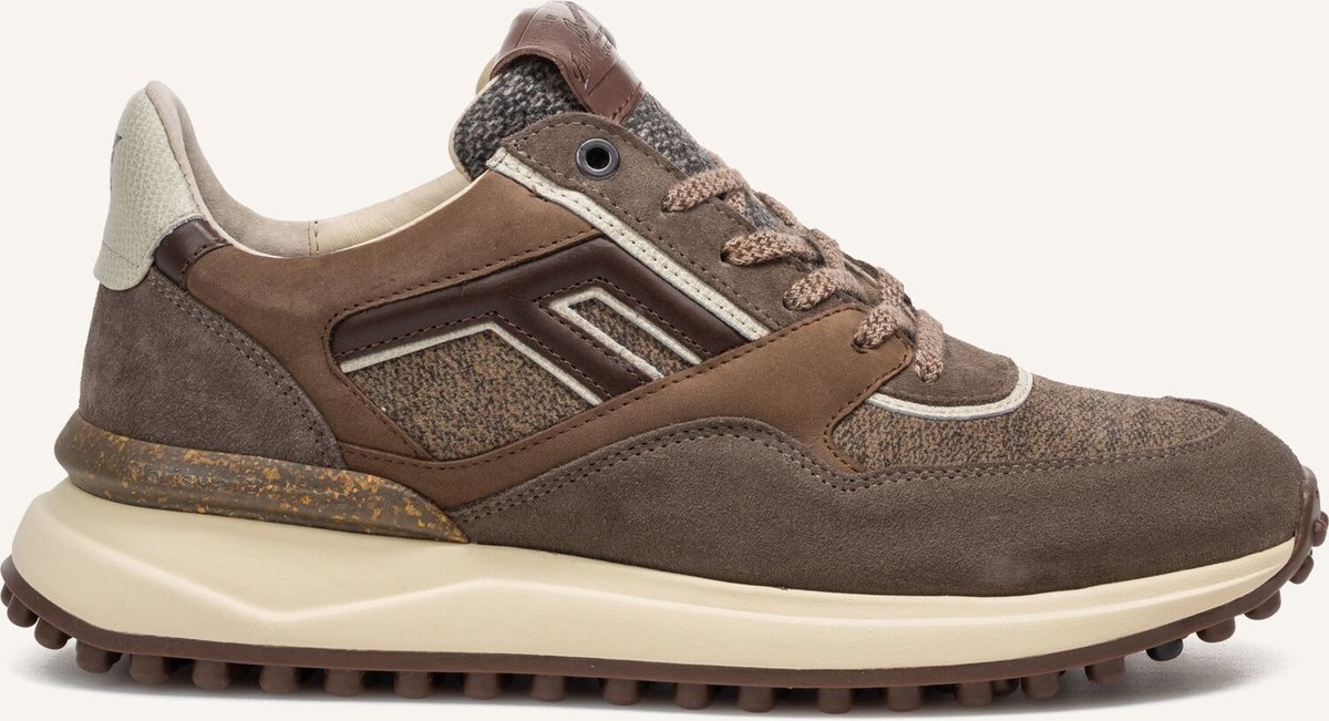Floris Van Bommel Sfm-10139 Noppi Sneakers - Suède - Heren - Bruin - Maat 48⅔