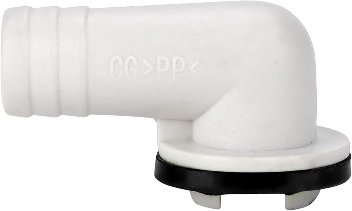 AC Drain Hose Adapter - Elbow Fitting - Eenvoudige installatie - Voor efficiënte afwatering - SnelShoppen
