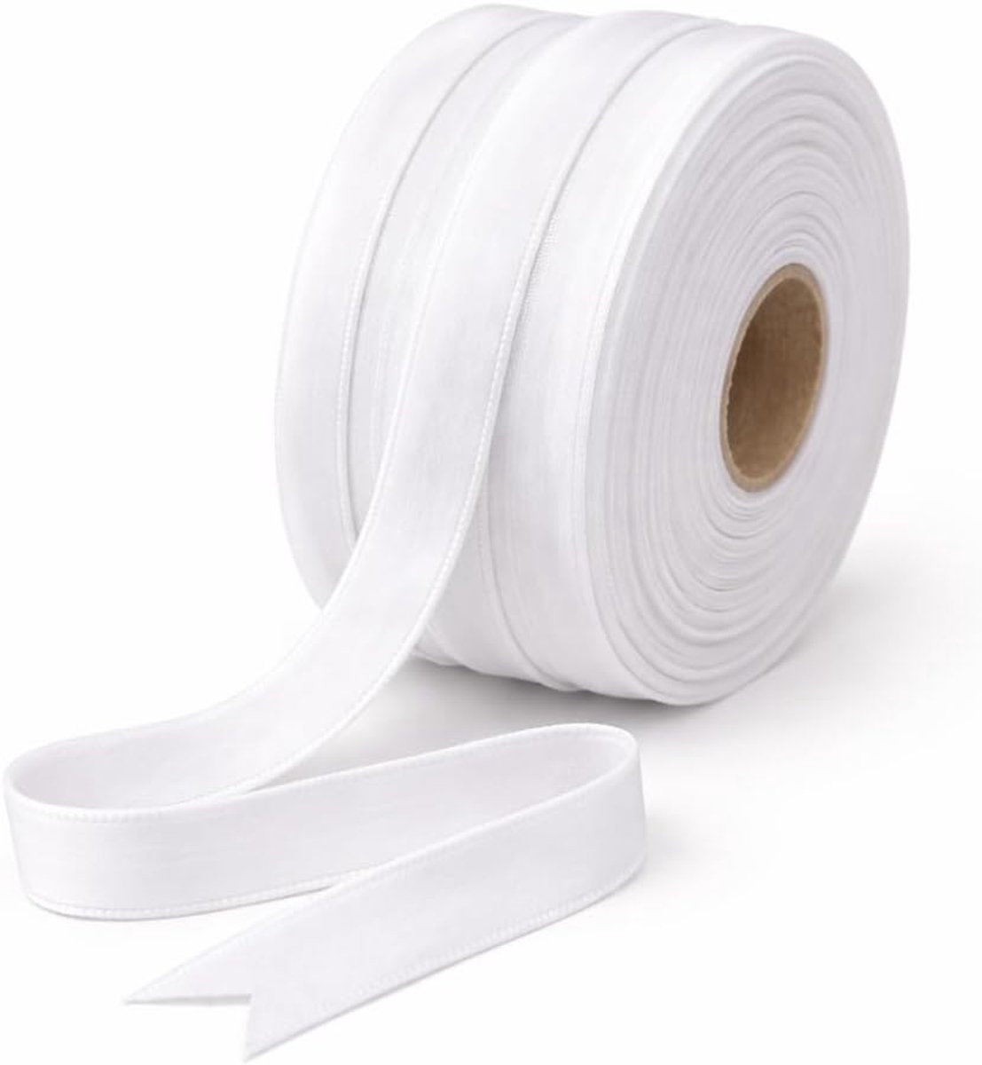 10 meter fluwelen band 20 mm wit fluwelen boord sierlint sierband