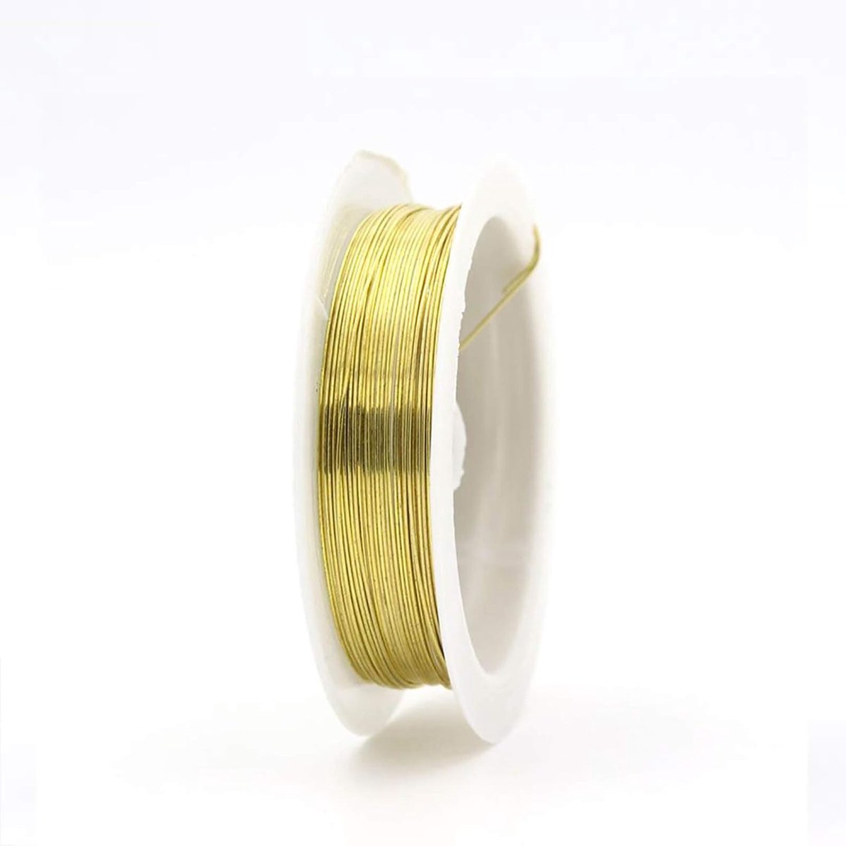 Draad Tarnish Resistant Koperdraad voor Sieraden Kralen en Craft maken 1.0mm Goud