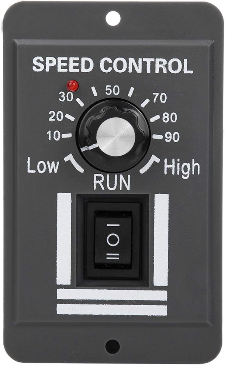 Borstel Motor Snelheidsregelaar, DC12-60V 20A DC Borstel Motor Snelheidsregelaar Vooruit/Achteruit Elektrische Motor Snelheidsregelaar