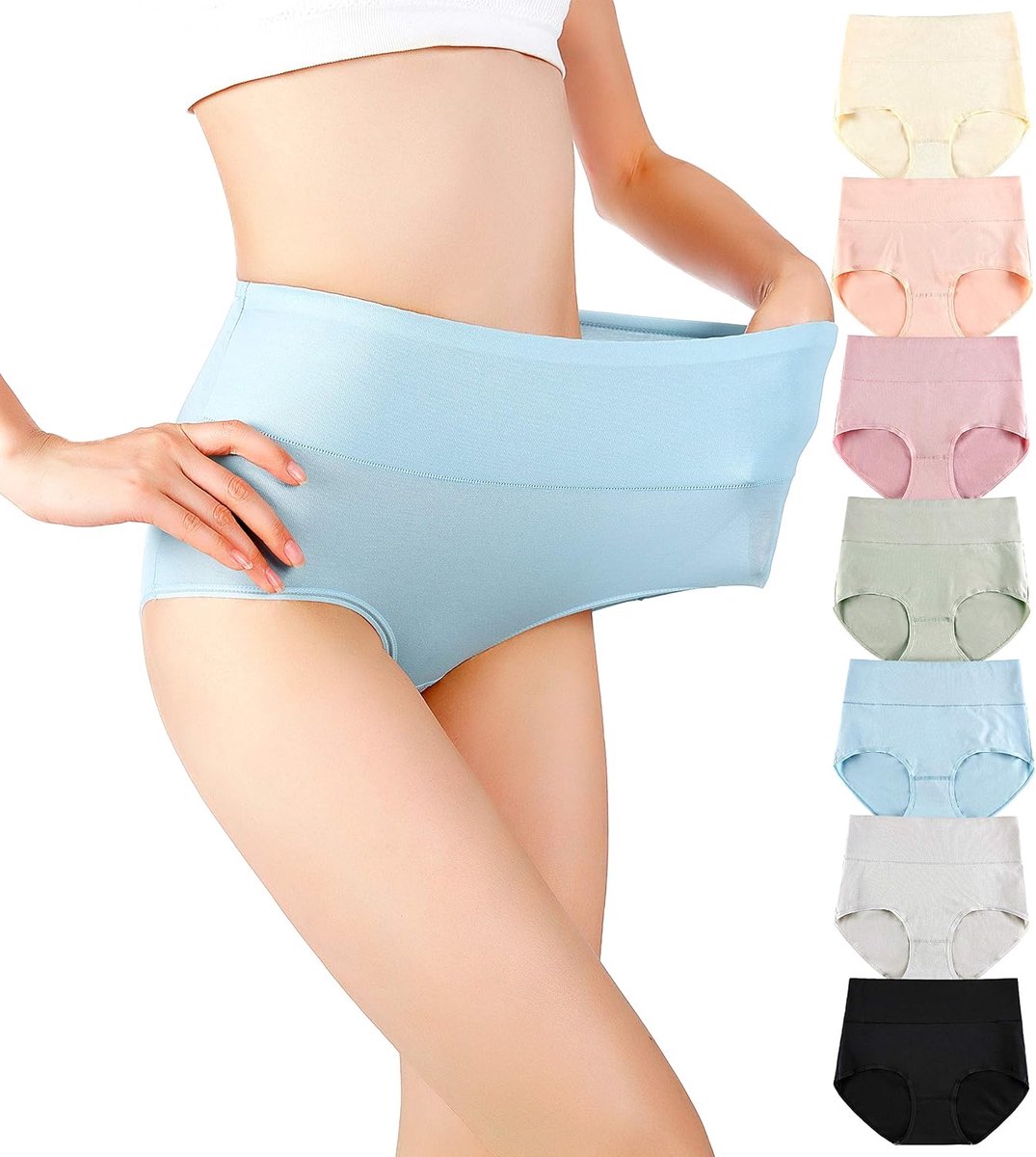 slipje hoge taille C-sectie herstel postpartum zacht volledige