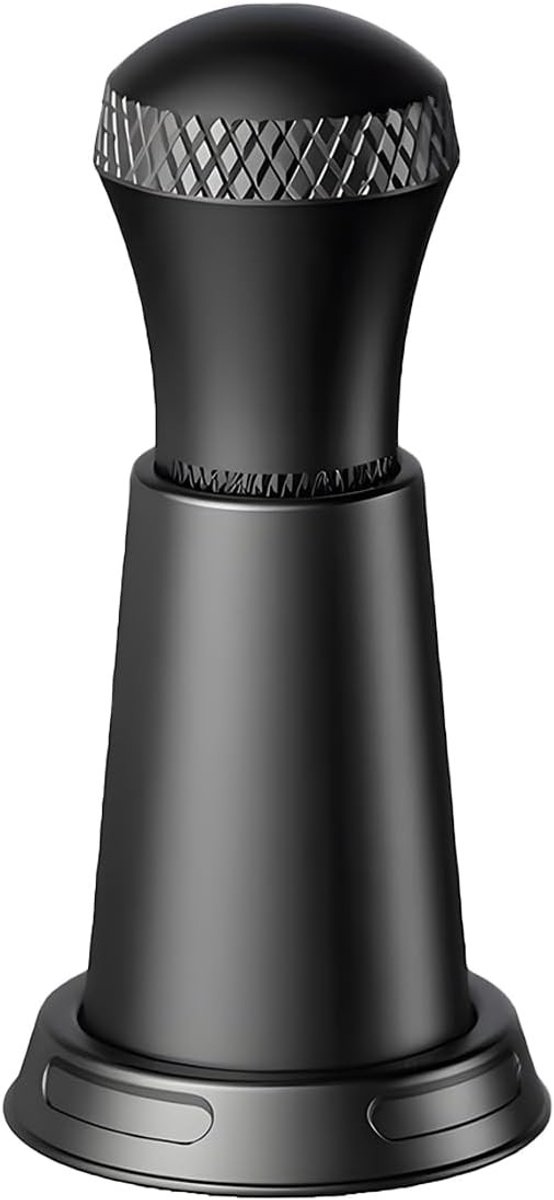 Koffie Distributeur - Espresso Gereedschap - Gelijkmatige Extractie - Afneembaar met Standaard - 45 x 95 mm - Zwart