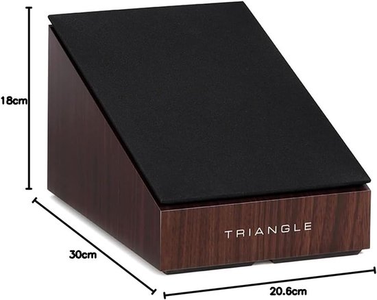 Home Cinema Speaker - 3D Effect Speaker - Home Theater - Upward Firing Sound - 16 cm - Walnut van home — afbeelding 2