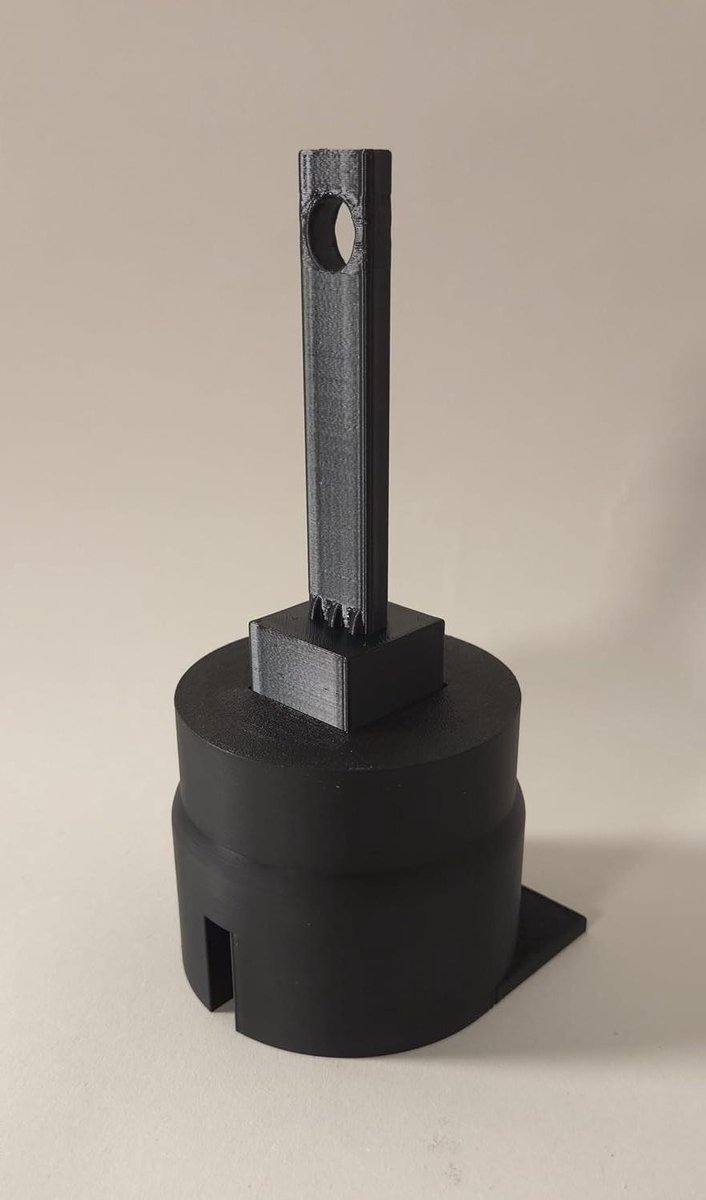 Rookmelder Gereedschap - Demontage Tool - Onderhoud Rookmelders - Speciaal voor 533X Serie - N.v.t. - Zwart