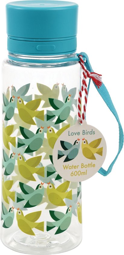 Foto: Rex london waterfles drinkfles love birds vogels