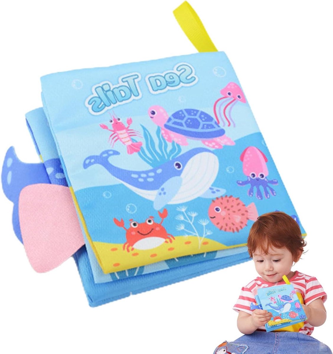 Doekboeken voor kinderen - Tast- en voelboek - Vroege educatie - 3D diermodellering - 146 x 119 x 2 cm