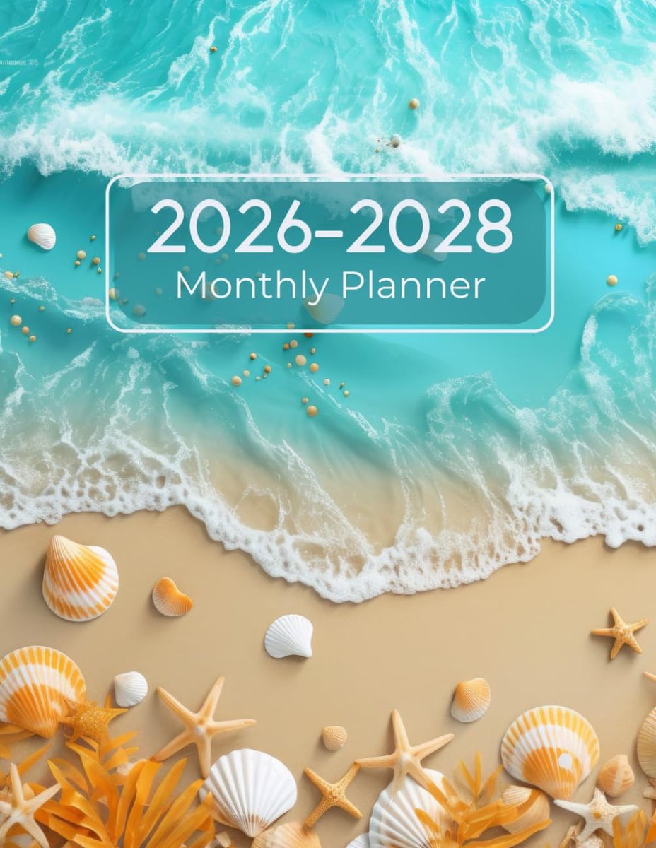 Maandplanner 2026-2028 - 3 jaar van januari 2026 tot december 2028 - Inspirerende citaten - ShopVlot