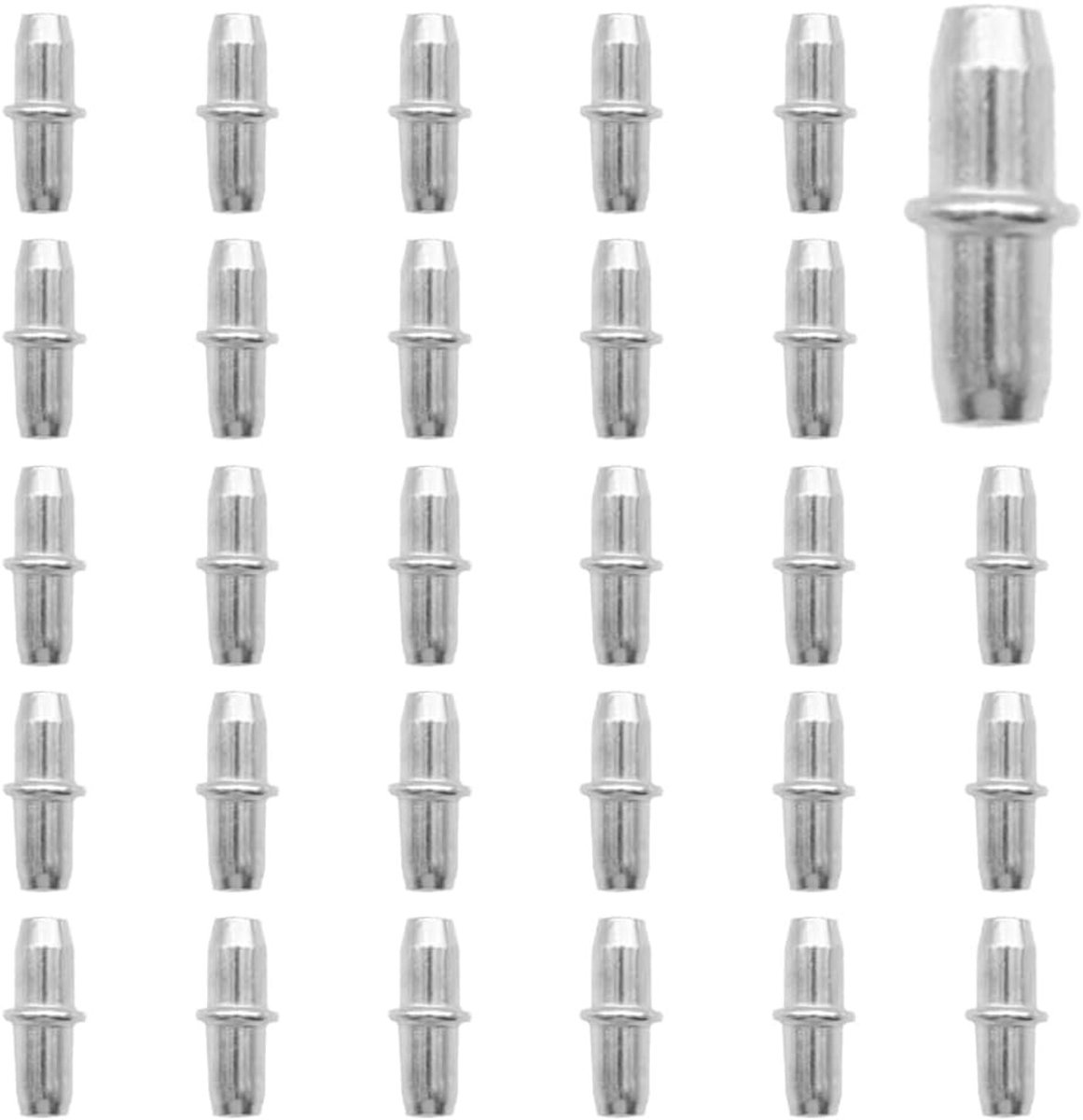 Set van 100 Planksteunen, 5 mm Planksteunen, Insteekbasis Houder voor Meubels en Kasten
