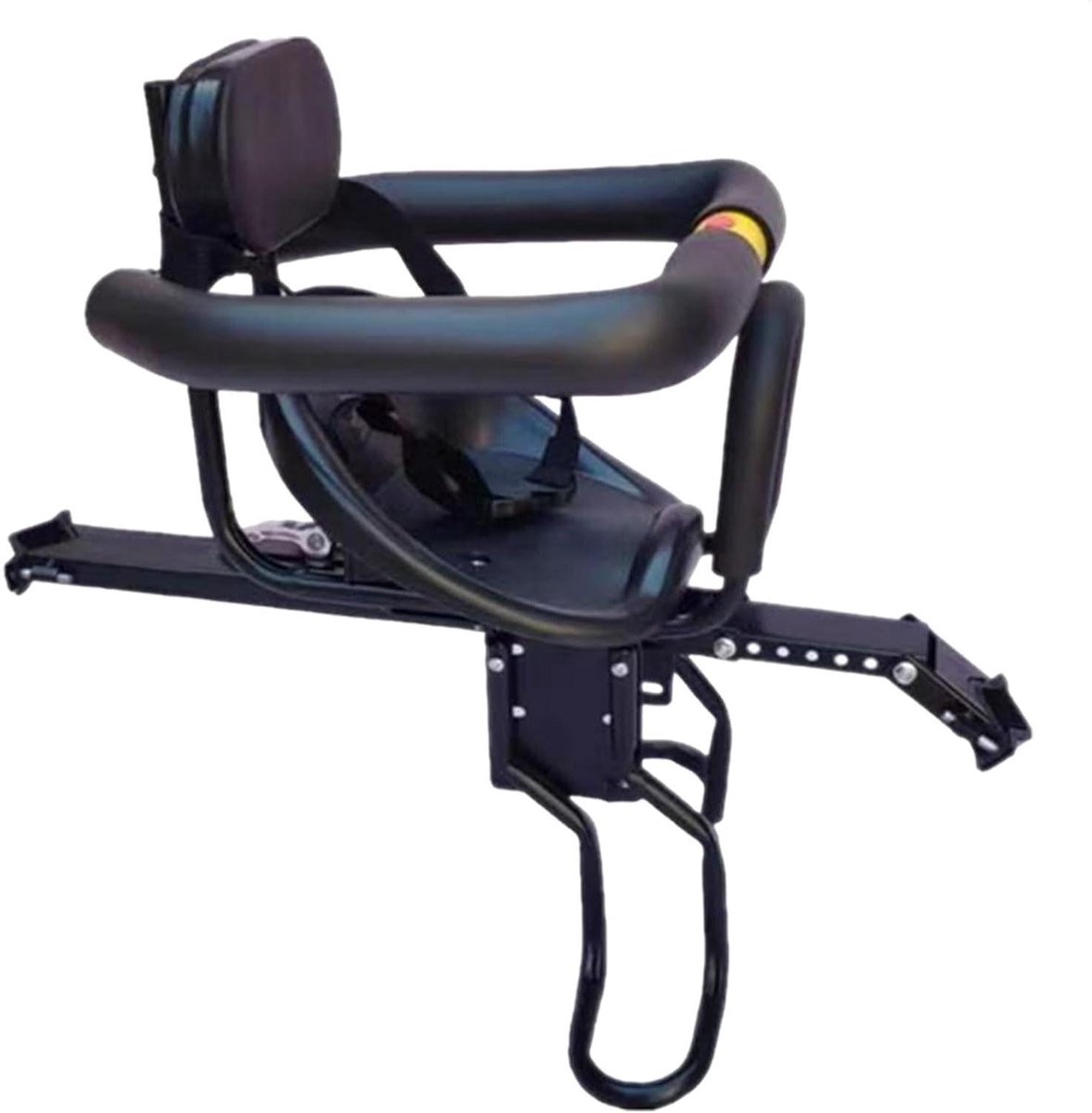 Babyfietszitje - Kinderfietsstoel - Veilig Fietsen - Verstelbaar Pedaalontwerp - 39x31x22 cm - Blauw