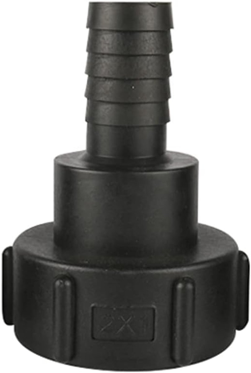 Tankaccessoires IBC-adapter 60 mm grove schroefdraad import naar 1 inch (25 mm) tuinslang kraanadapter ventiel buisverbinders armaturen gereedschap
