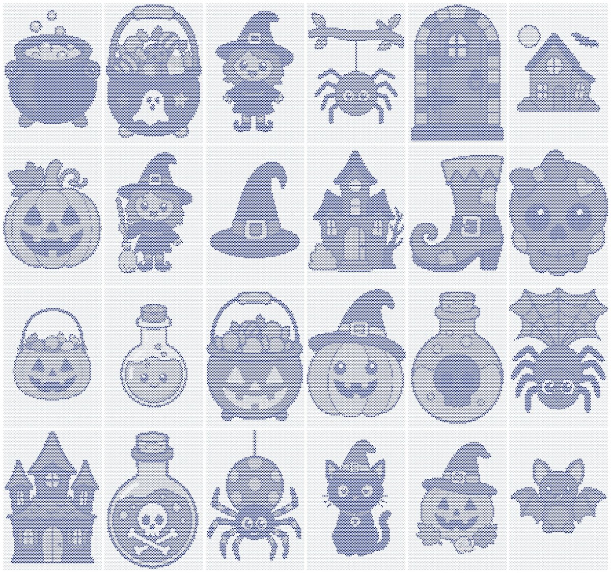 HappyDots DOT Painting Valuepack Halloween (24 stuks)