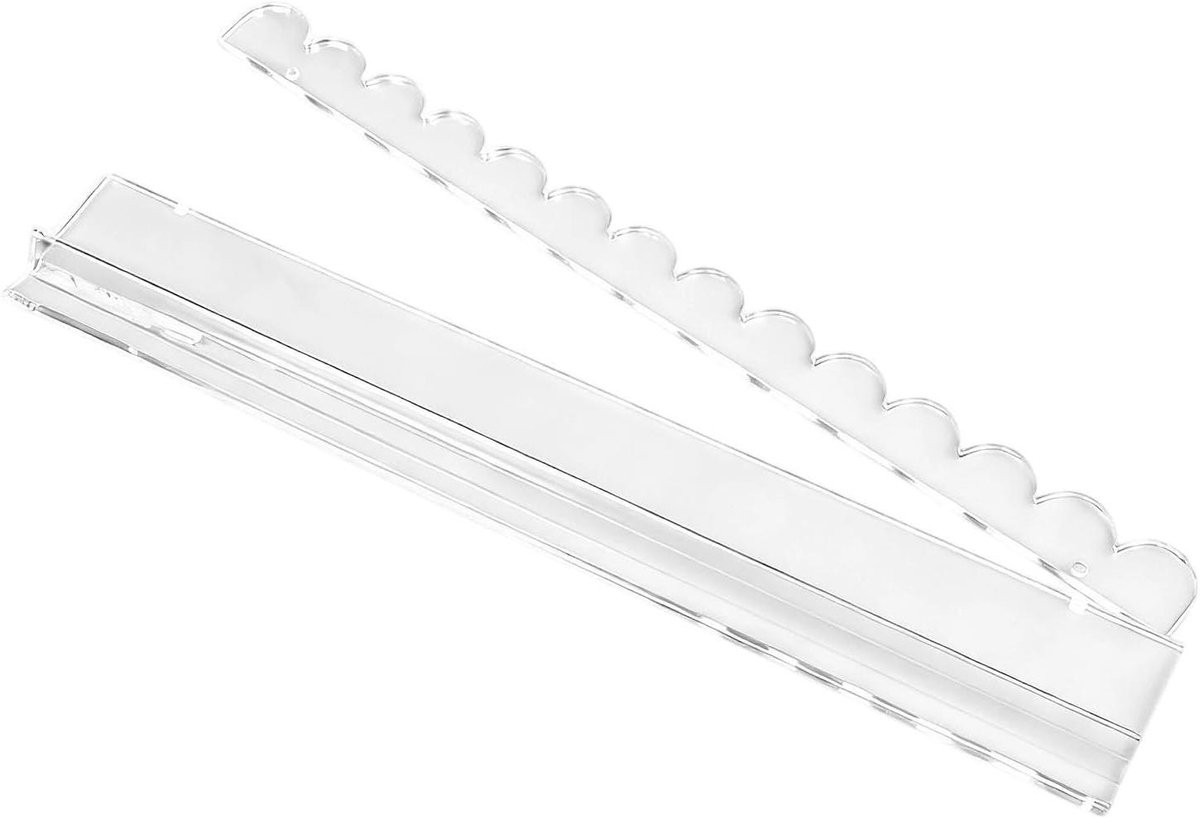 Mahjong Tegelrek - Mah Jongg Organizer - Spelvoorbereiding - Stabiele Magnetische Functionaliteit - 508 cm - Transparant