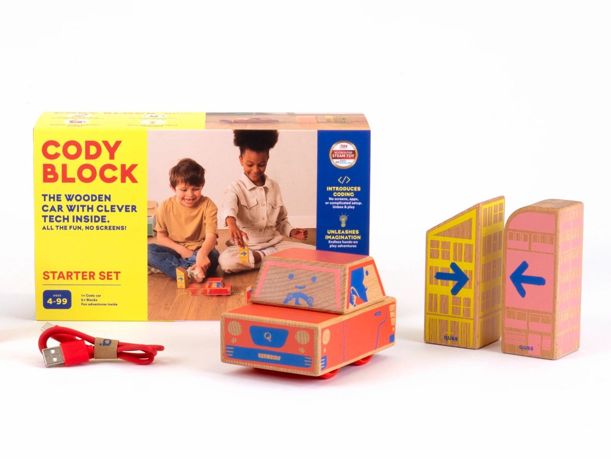 Qubs Cody Block Startset Robot voor jonge kinderen