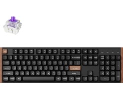 Keychron K10 HE - Magnetisch Toetsenbord - Draadloos - US Qwerty - 100% - Special Edition - Zwart
