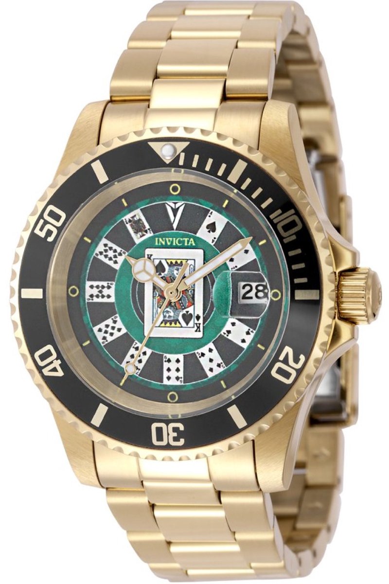Invicta Pro Diver 50525 Herenhorloge - Quartz Uurwerk - 40 mm