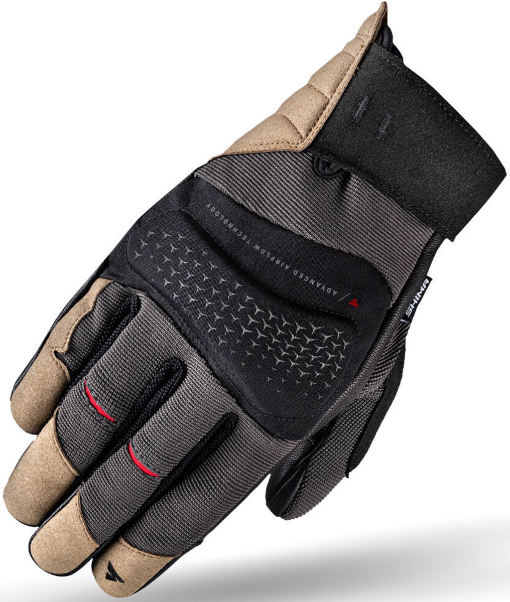 SHIMA Air 2.0 Zwart Bruin Handschoenen - Handschoen