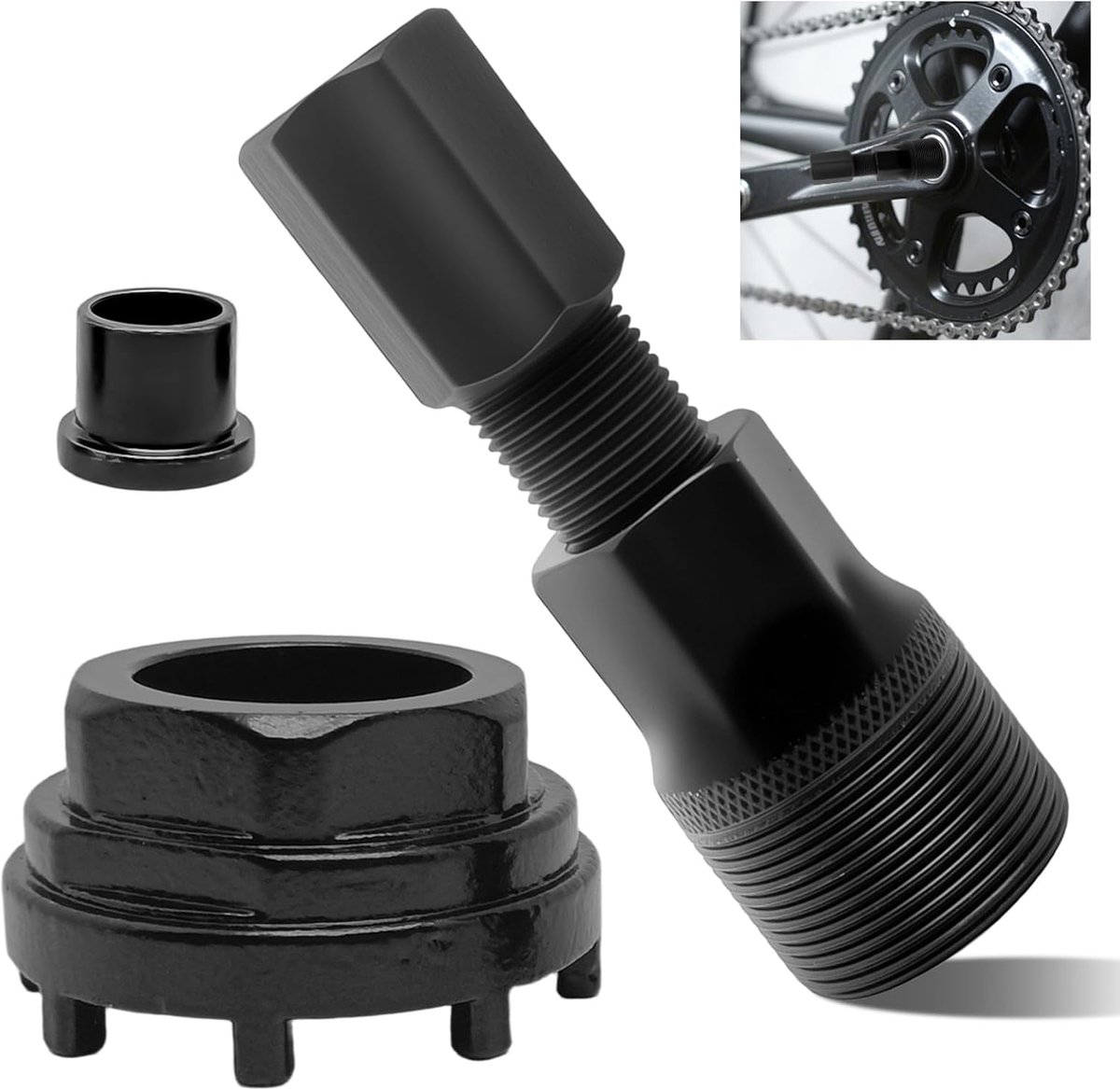universele cranktrekker voor fiets, 42 mm, cranktrekker met 8 cent sluitring, voor de reparatie van fietsen