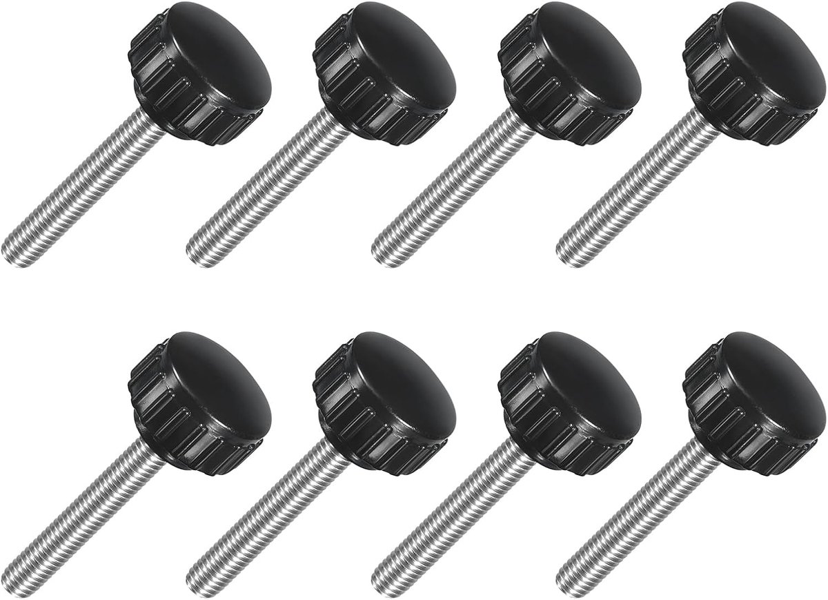 8 stuks M5 x 30mm kruiksleutel, 304 roestvrij staal ronde