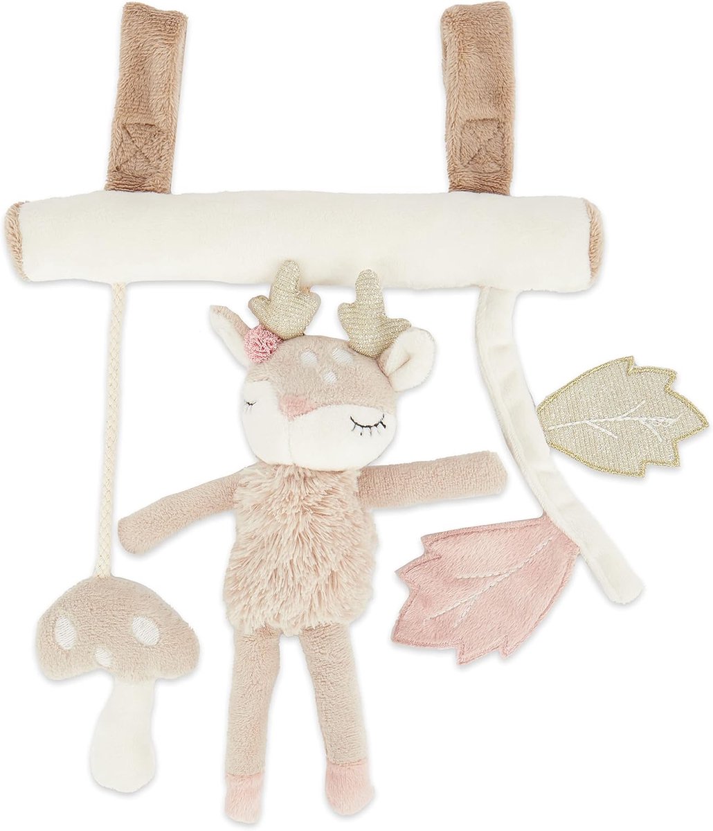 kinderwagenketting Maxi Cosi speelboog muziekdoos ketting speelgoed