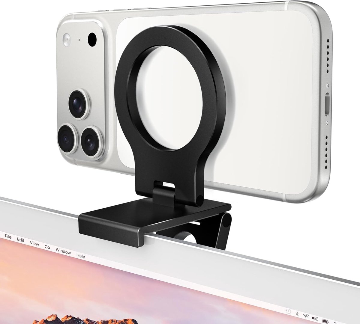 Continuity Camera Houder voor iMac PC,Magnetische Telefoonhouder