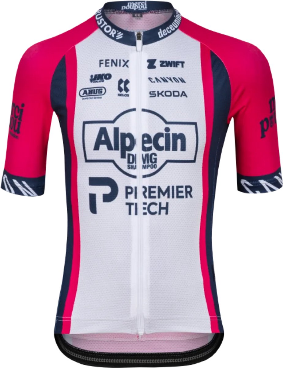 KALAS Kinder fietsshirt korte mouwen | ALPECIN-PREMIER TECH MERCI POUPOU 26 Maat 110
