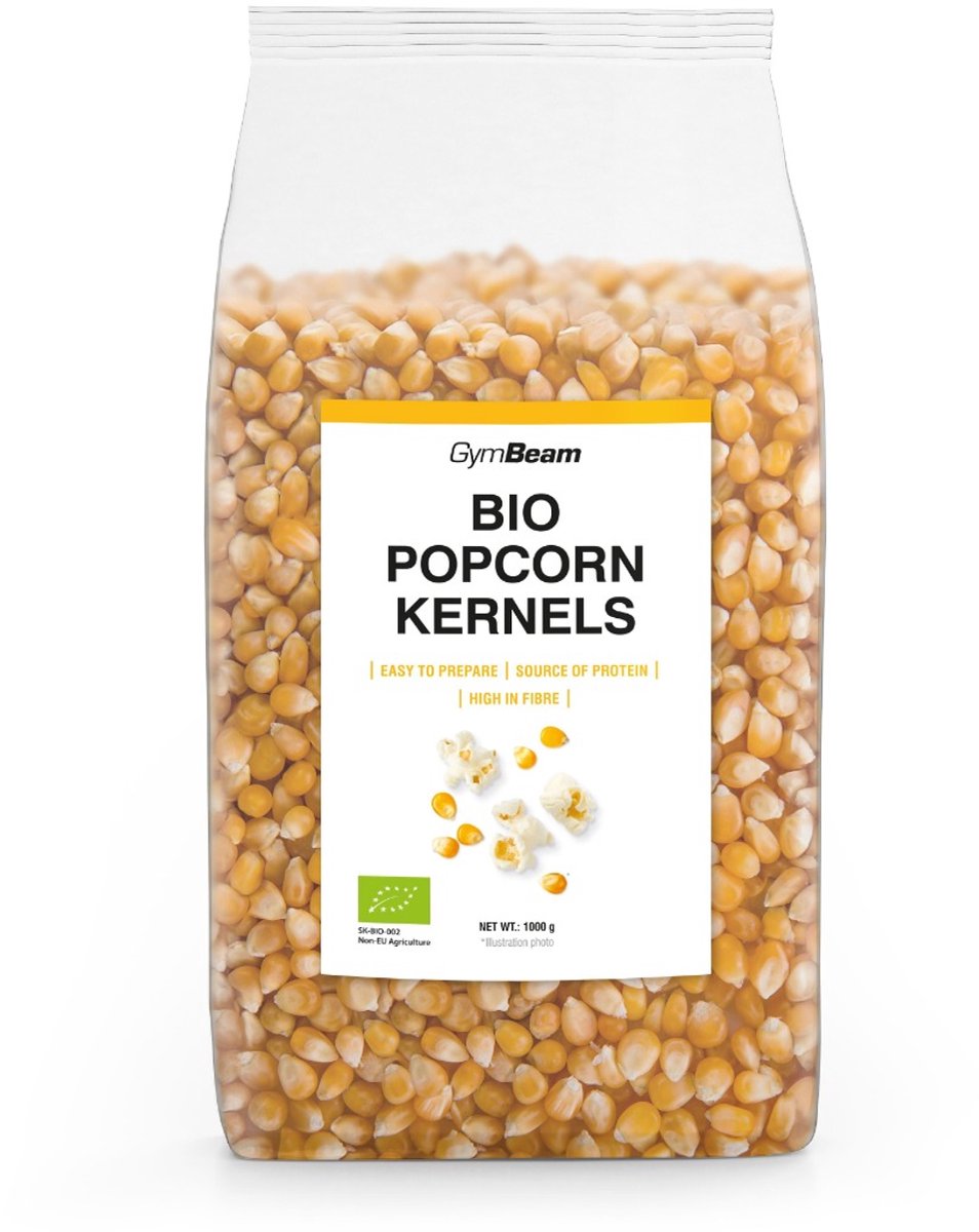 GymBeam BIO Popcorn Kernels 1000 g