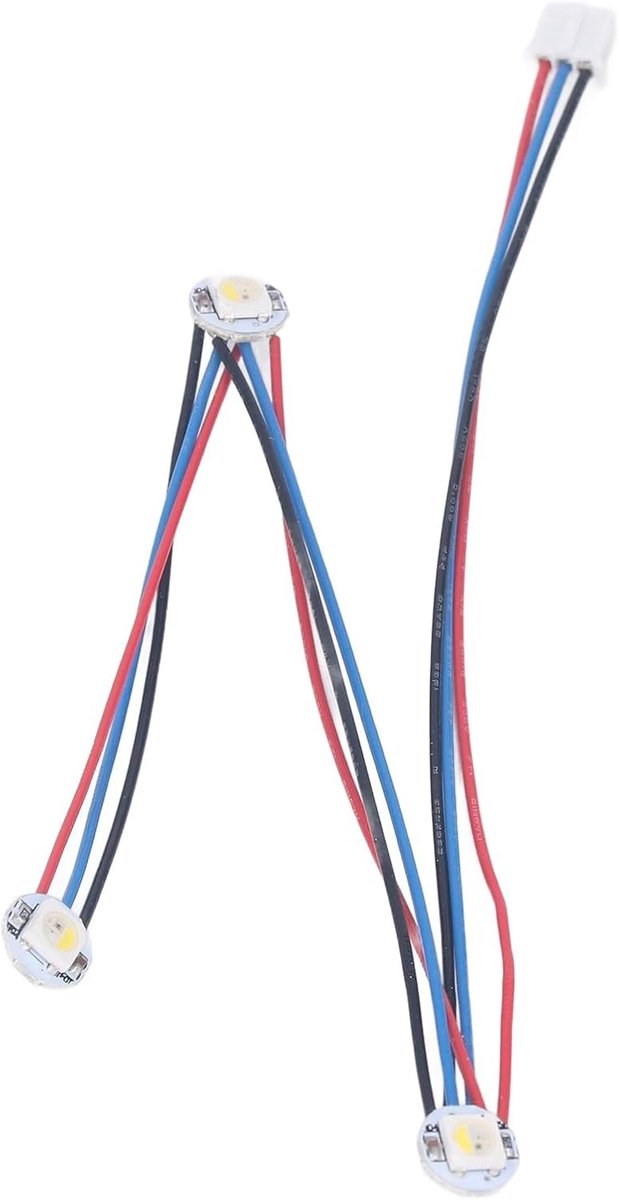 RGBW Mini LED Verlichting PCB met PTFE Kabel voor Stealthburner 3D Printer Tool Head Extruder
