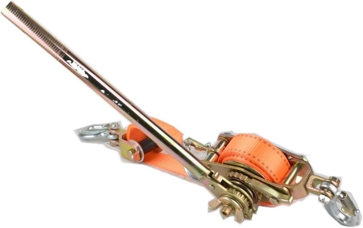 Handlier Ratel - Kabelspanner Trekker - Laden Spannen - Koolstofstaal - 2 Ton - Zilver