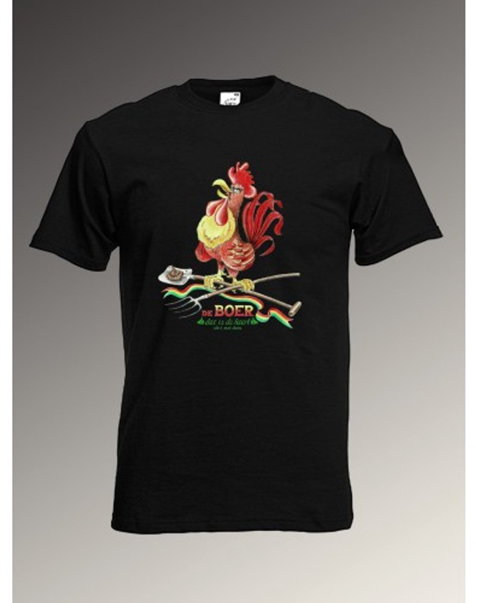 T shirt Normaal Høkhaan Maat L