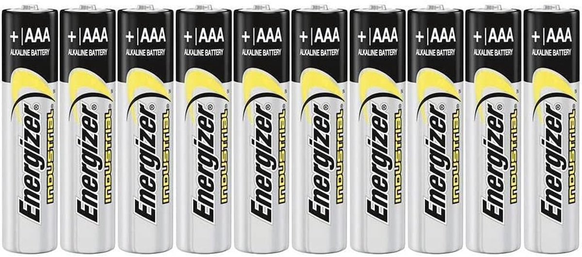 SnelShoppen - Alkaline AAA/LR03 Batterijen 10 Stuks - Duurzaam, Lekbescherming, Betrouwbaar voor Apparaten - Ideaal voor Microfoons, Rookmelders, Radi