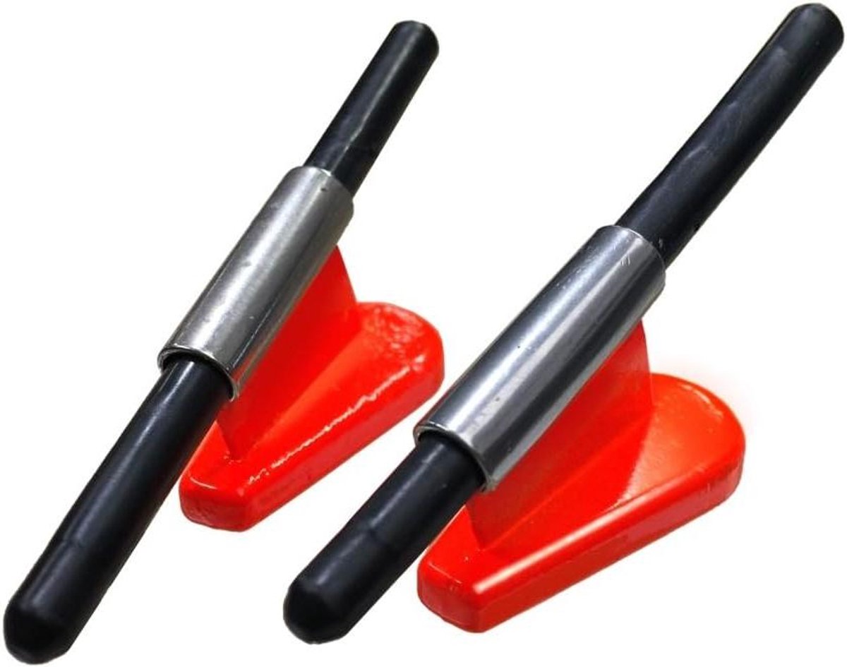 Paravan Lood - Vislood Sleepkabel - Vissen Diepte - Snel Wisselbaar - 30 g 2 stuks - Rood