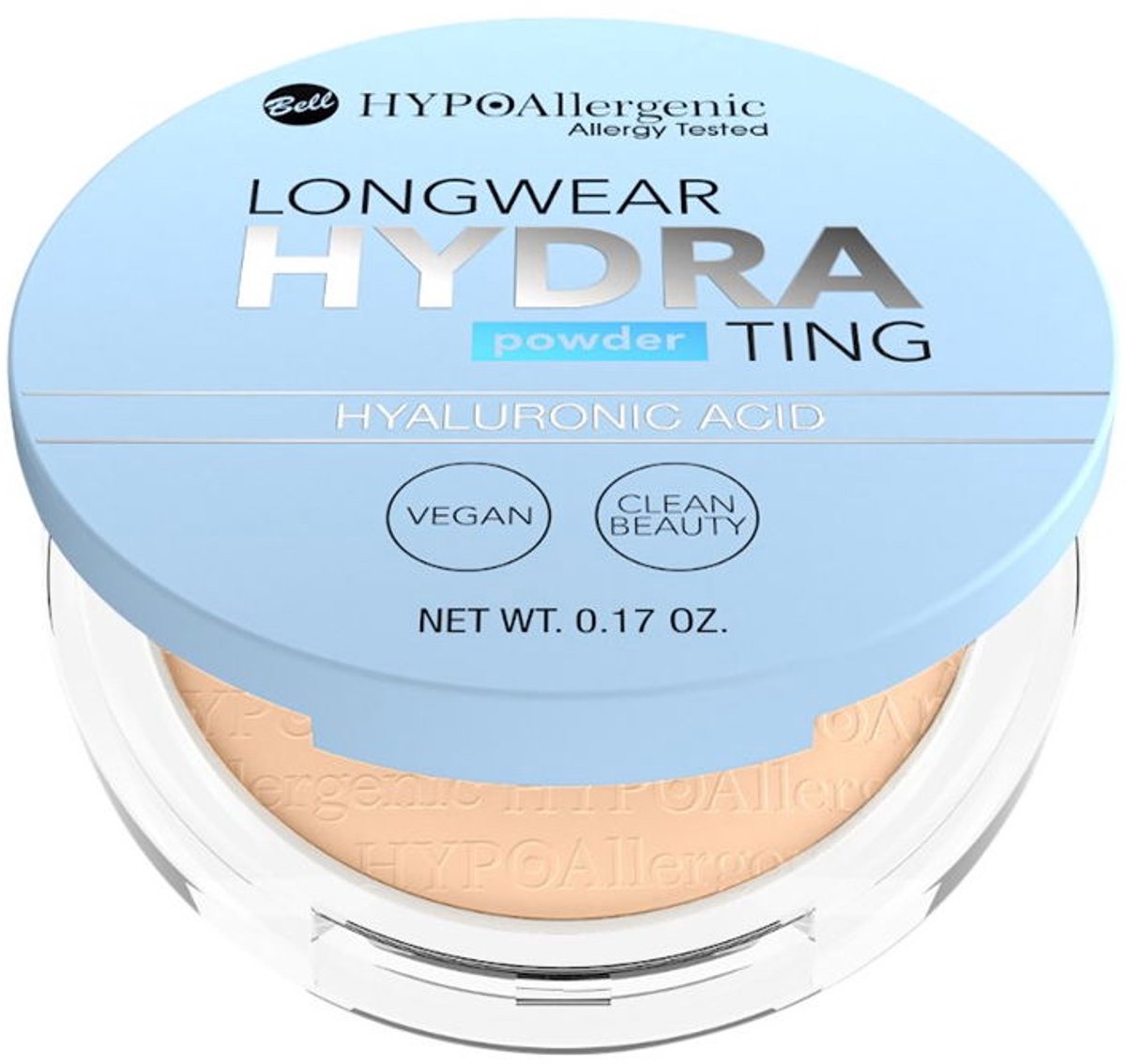 Bell Longwear Hydrating Powder - 02 Light Beige, 5 g