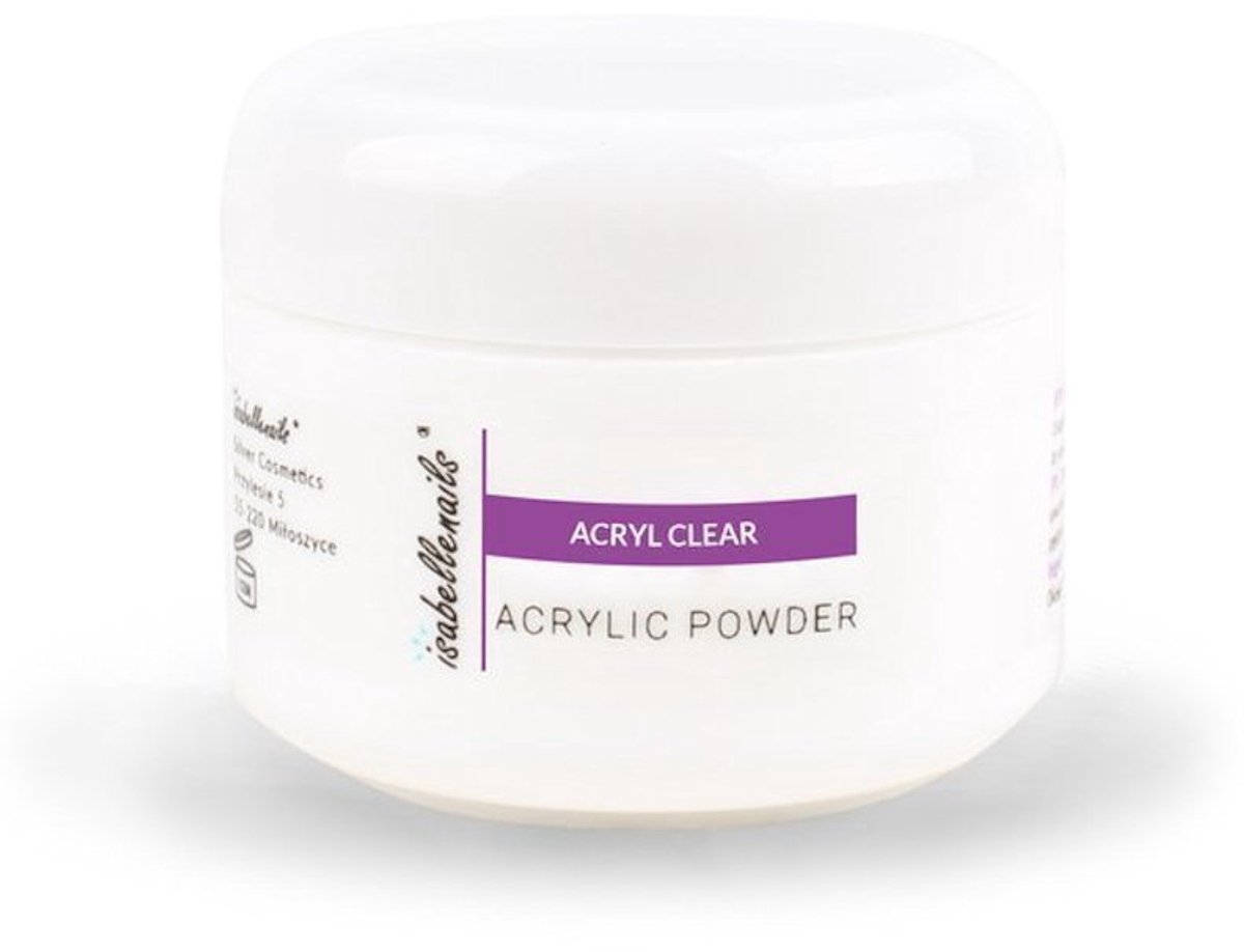 Isabelle Nails Acrylpoeder Transparant 15ml