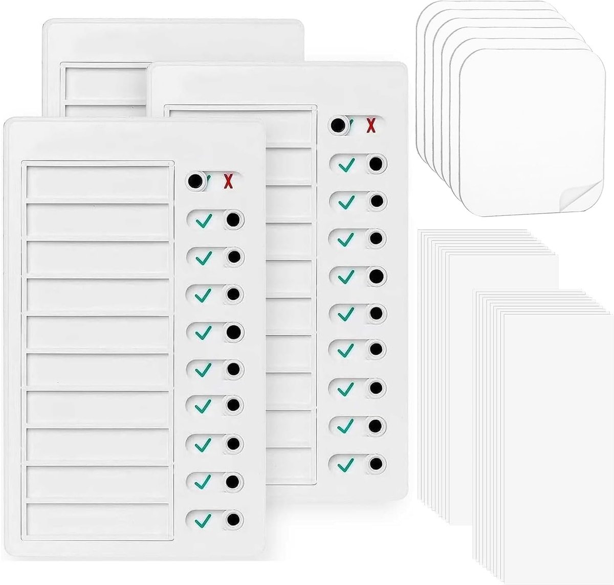 3 stuks checklistbord-takenlijst om op te plakken, BetterJonny