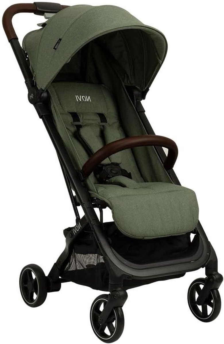 Buggy - Kinderwagen - Onderweg met baby - 5-punts gordel - 95 kg - Groen