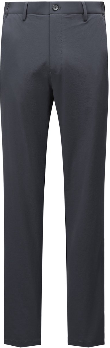 ALLTHEMEN Heren Rechte Chino Broek - Elastische Taille - Kreukvrij - 36