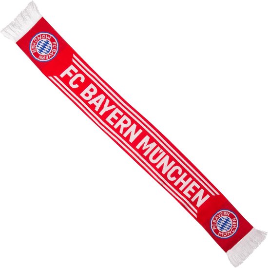 FC Bayern München Sjaal - Voetbal Sjaal - Supporter zijn - Officieel fanartikel - Eén Maat - Rood/Wit — afbeelding 2