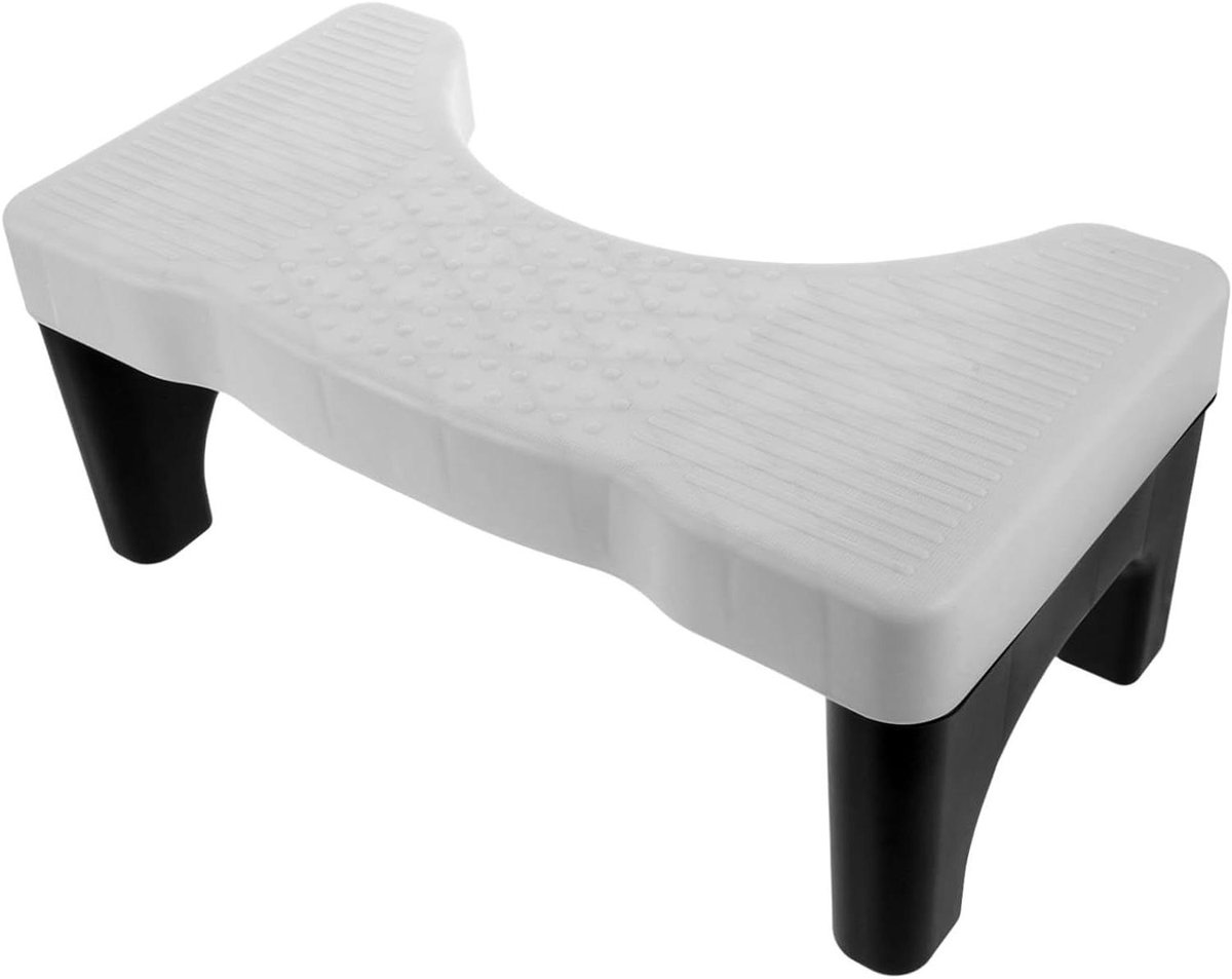 Toilet Voetenbankje - Poepkruk Kakhulp - Gezonder Toiletteren - Ergonomisch Ontwerp - 40x21x17.2cm - Multicolor