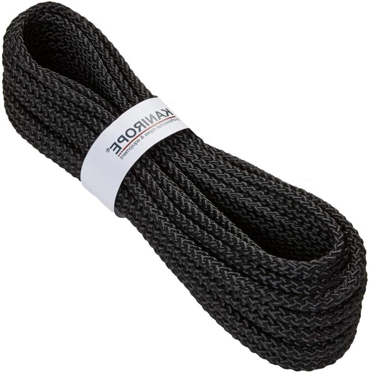 Speciaal Touw - Gevlochten Touw Vlambestendig Touw - Vastzetten van Objecten - 8-strengs Gevlochten Constructie - 10mm x 5m - Zwart