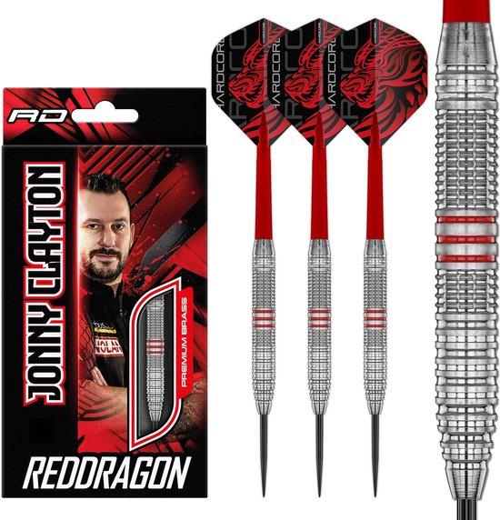 Red Dragon Jonny Clayton Brass Signature Edition - Dartpijlen van Red Dragon — afbeelding 4