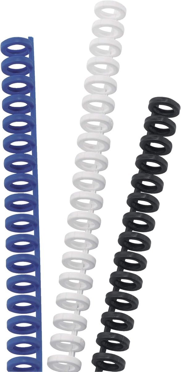 387357E ClickBind bindrug, 16 mm, capaciteit 145 vel, A4, Ring 50, zwart
