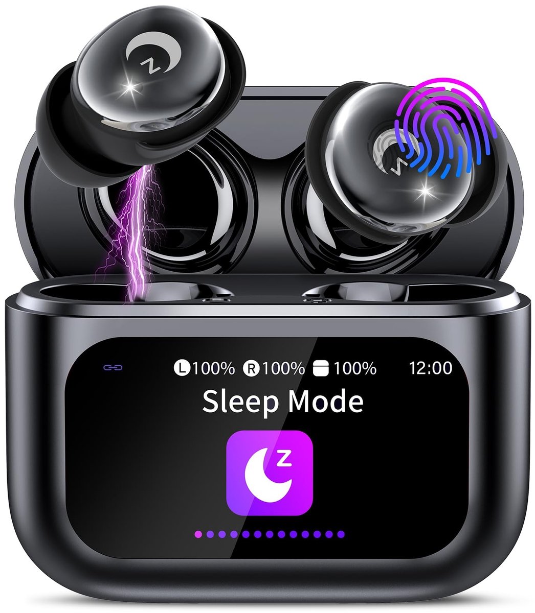 Omgoods - Bluetooth Hoofdtelefoon met 48 Uur Speeltijd - Ruisonderdrukking