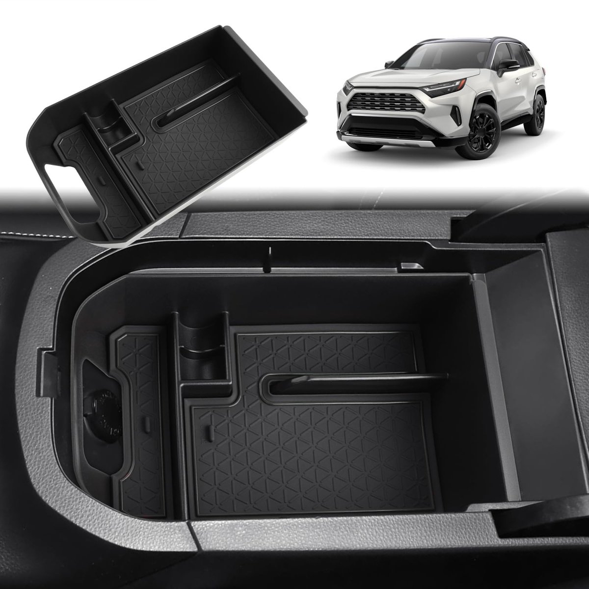 Omgoods - Center Console Opbergbox voor Toyota RAV4 2019-2025