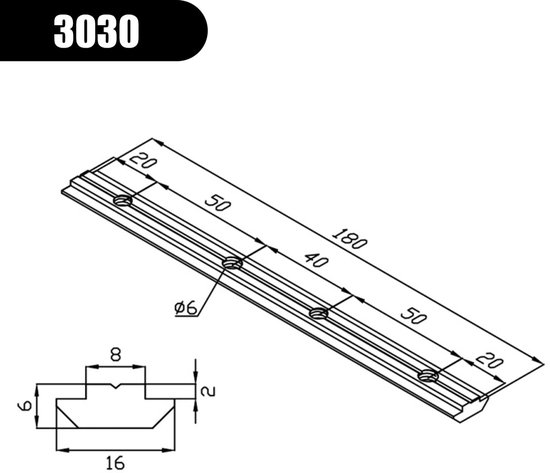 10 stuks verbindingsstukken profielverbinders aluminium profiel connector aluminium profiel 3030 superlicht aluminium profiel aluminium profielen connectoren voor constructieprofielen aluminium — afbeelding 2