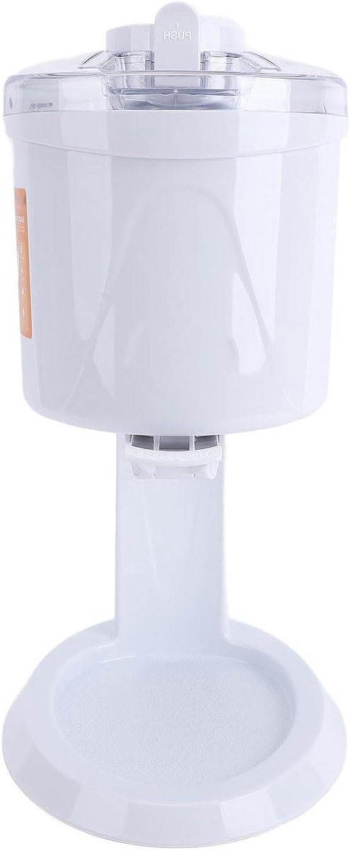 Automatische Ijsmachine - IJsmaker Sorbetmaker - Desserts Maken - Automatisch Mengen - 1 Liter - Wit