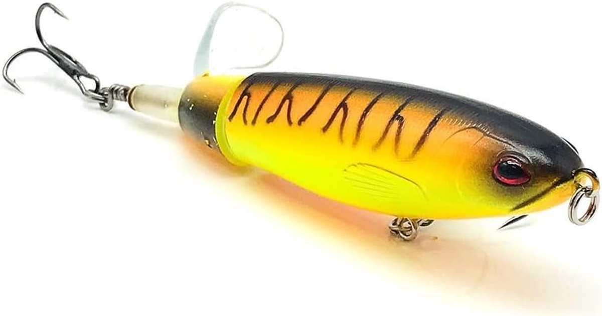 Vis Lokaas Set - Kunstaas Vissen - Vissen Vangen - Draaiende Staart - 110 mm 15.5 g - C6 Kleurenmix