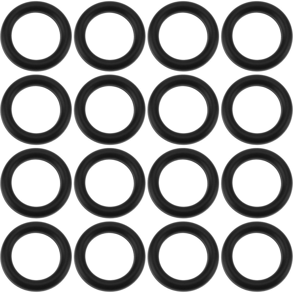 Dailygoods- O-ring 50x - Nitril Rubber - 7.65x1.78mm - Afdichtingsring - Oliebestendig - Hittebestendig - Eenvoudig te installeren - Afdichtring