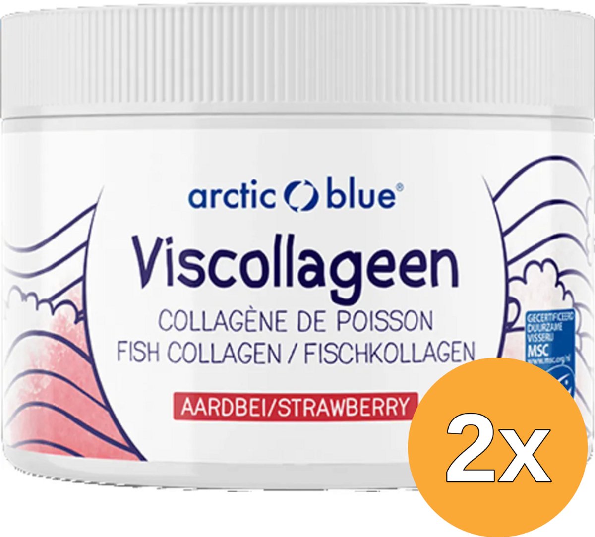 2x Arctic Blue Pure Arctische Msc Collageen Nl/F (150 gr)