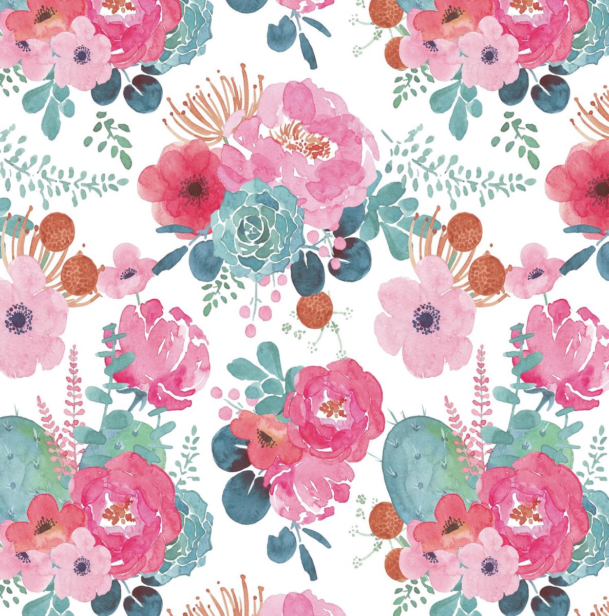 myforHD Behang zelfklevend fotobehang wandpapier bloem folie decoratieve folie meubelfolie plakfolie planten bladeren bloemen design 44 cm x 300 cm vintage wanddecoratie wandbehang woonkamer
